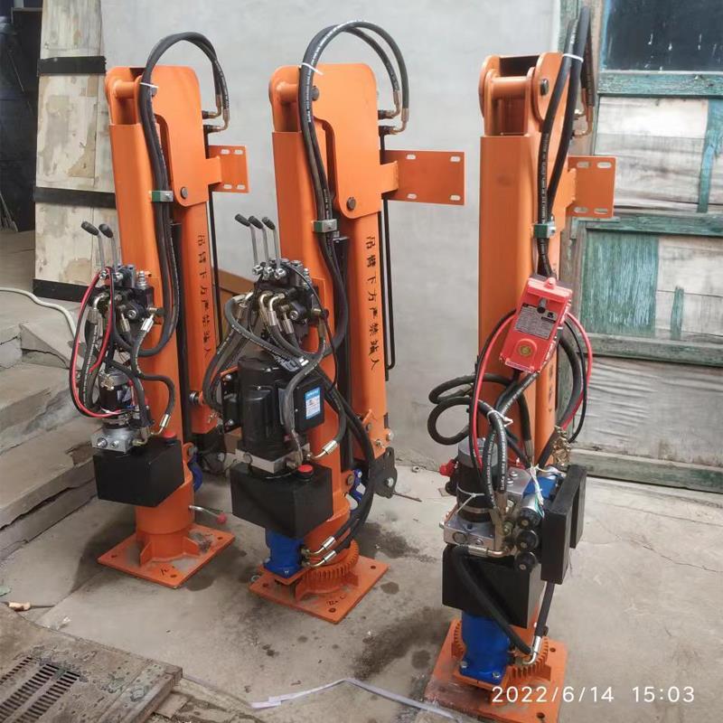 立山区重汽蓝牌随车吊 3.2吨 国六动力强 液压驱动 农用自卸起重机